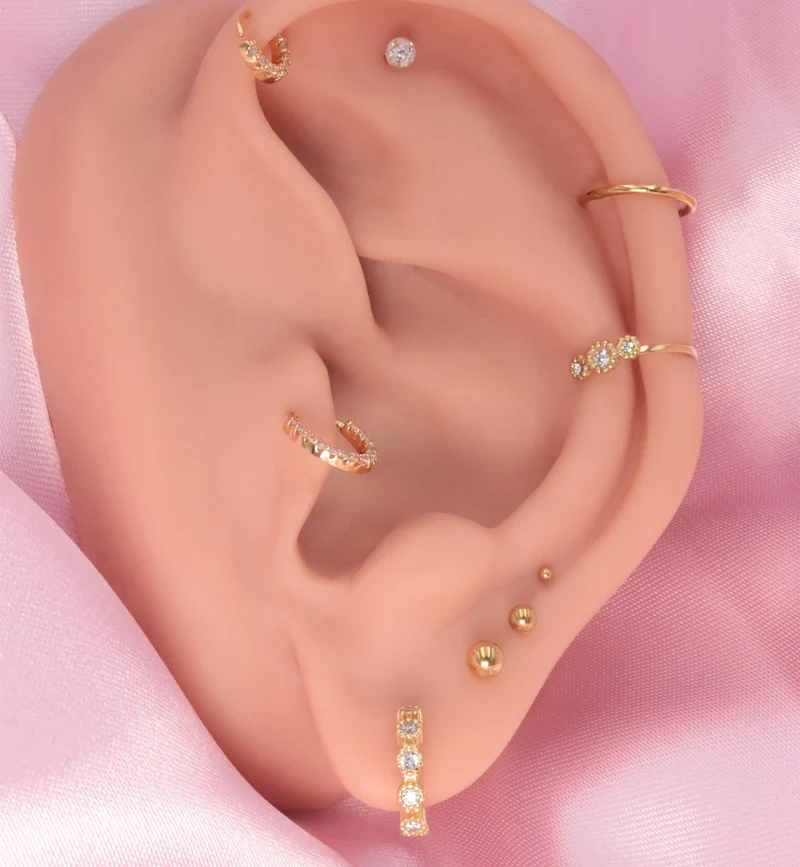 Leyan Ear Cuff | 14K vergoldet
