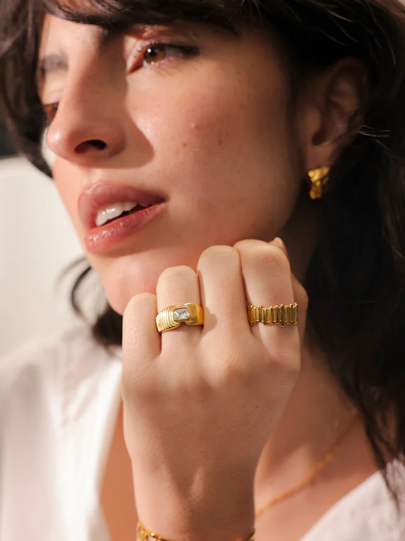 Radiant Sparkle Ring
