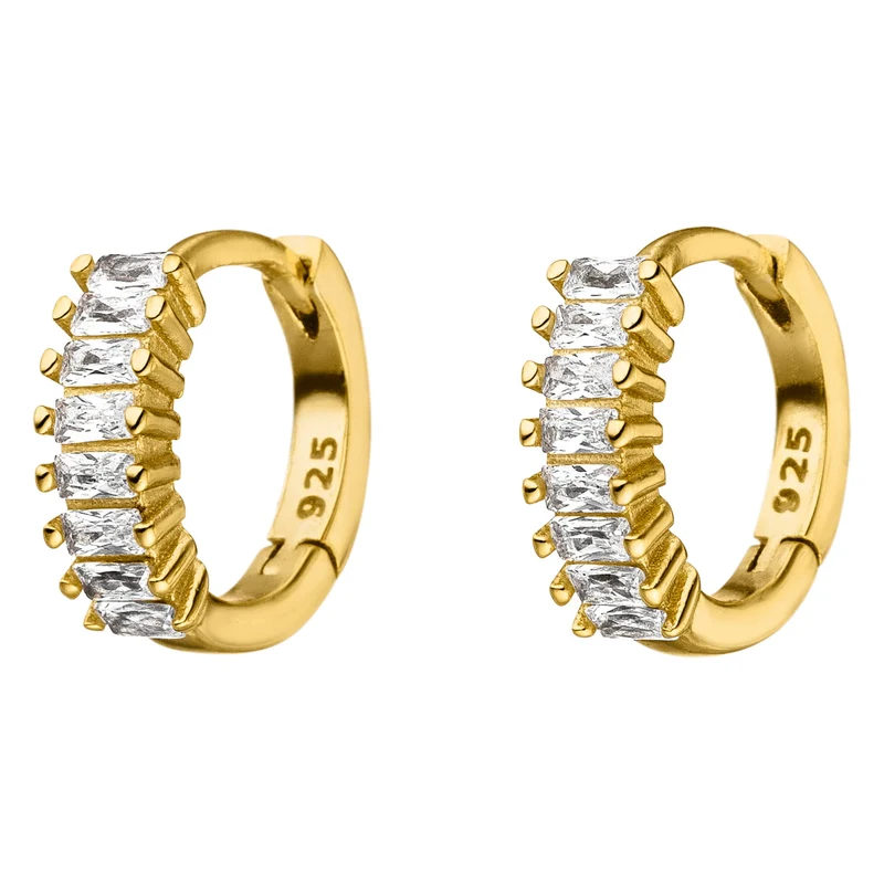 Small Zircon Ohrringe | 925 Echtsilber