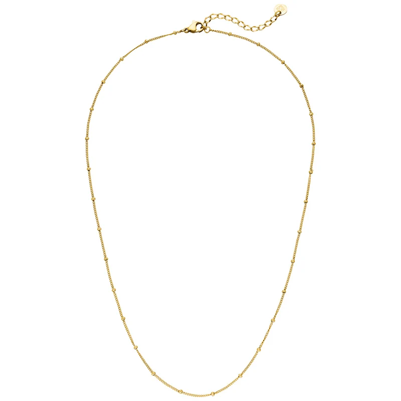 Simple Dots Halskette | 18K vergoldet