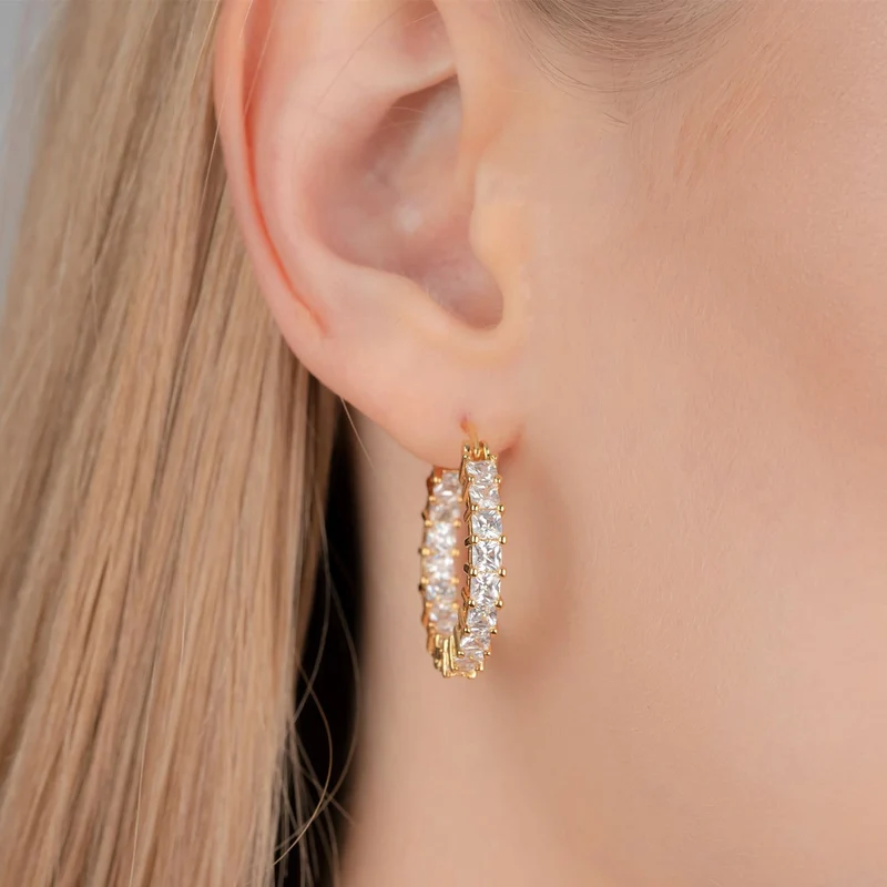 Cristallo Ohrringe | 18K vergoldet