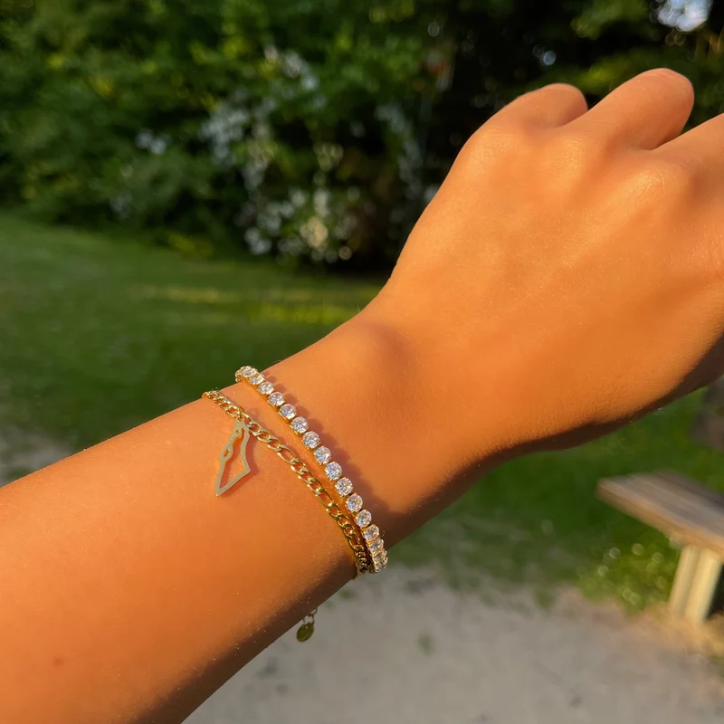 Nations Armband | 18K vergoldet
