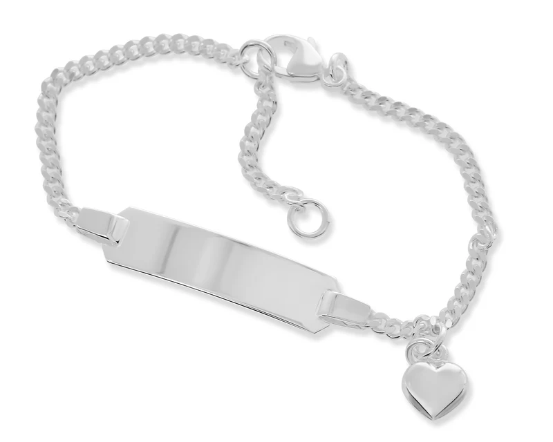 BABYARMBAND 925 SILBER TAUFARMBAND GRAVUR BABY GEBURT SCHMUCK FÜR KINDER
