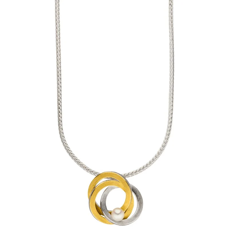 925er Silber Collier MANU K1299PE