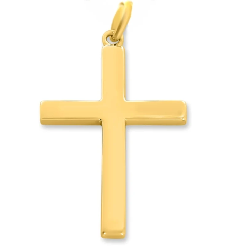 KREUZ VERGOLDET, KETTENANHÄNGER, TAUFSCHMUCK