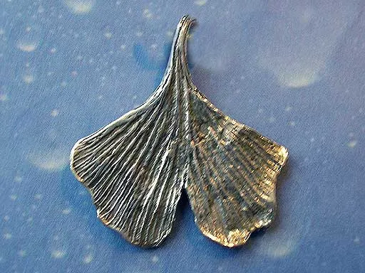 Ginkgoblatt small Brosche
