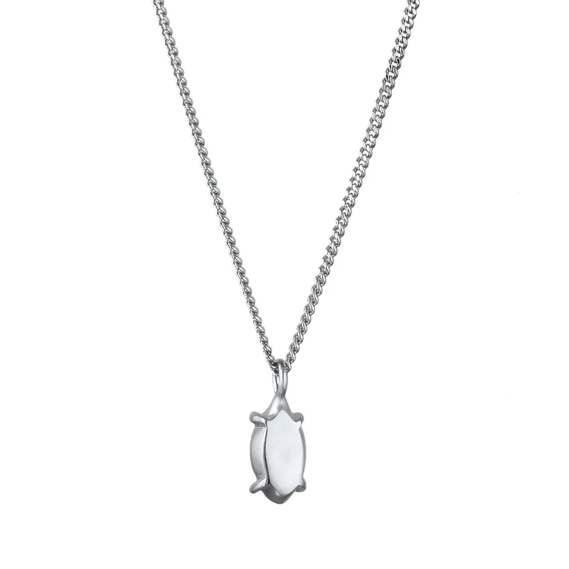 Solitär-Halskette | Mit Kristallen von Swarovski® (Rose)