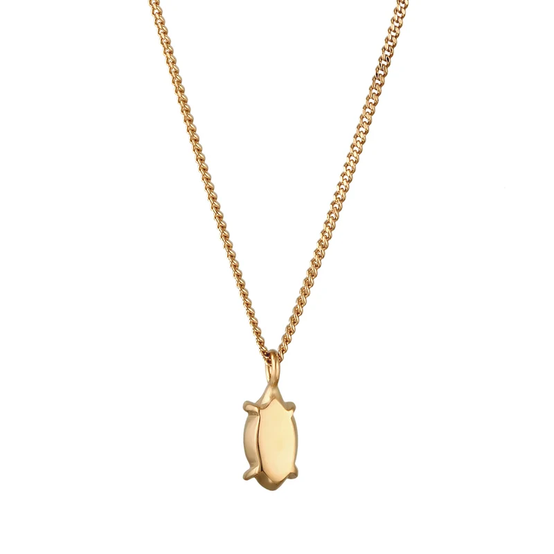 Solitär-Halskette | Mit Kristallen von Swarovski® (Rose)