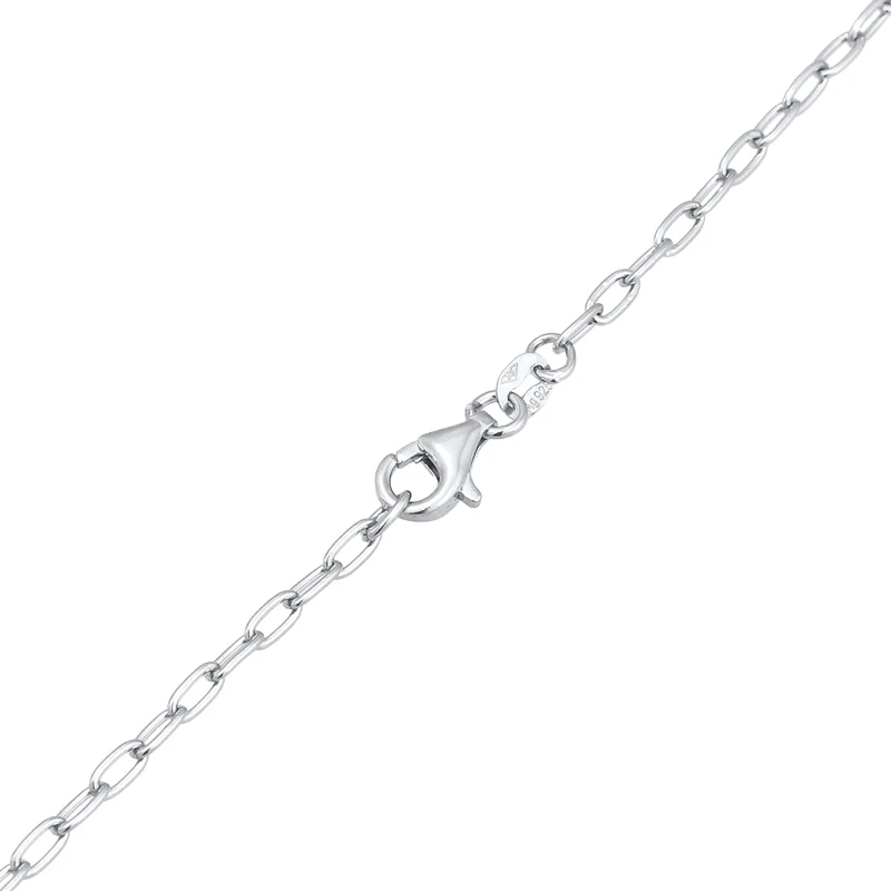 Halskette Herz Infinity | Mit Kristallen von Swarovski® (Weiß)