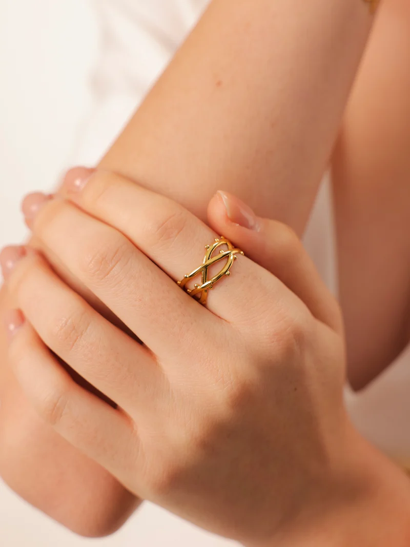 Bold Weave Ring