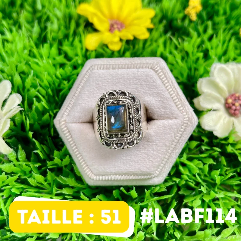 Bluefire Labradorit-Ring #LABF114