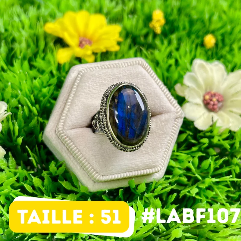 Bluefire Labradorit-Ring #LABF107