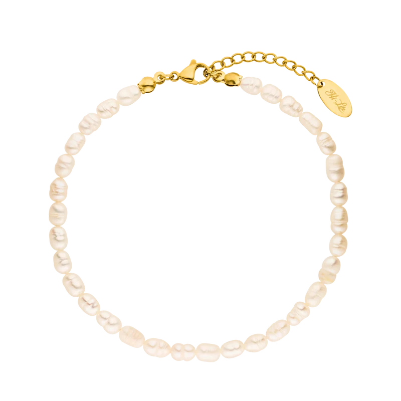 Hi-Life Pearl Armband 14K Vergoldet