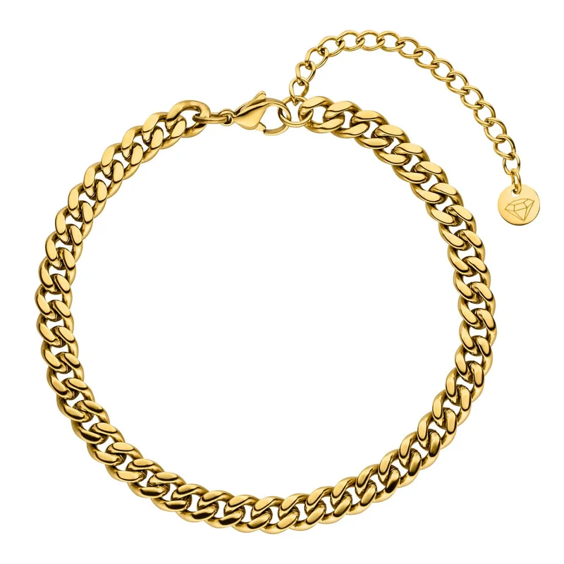 Cuba Fußkette | 18K vergoldet