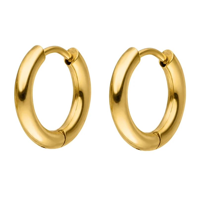 Simple Ohrringe | 18K vergoldet