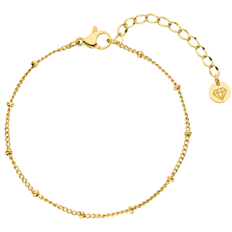 Simple Dots Armband | 18K vergoldet