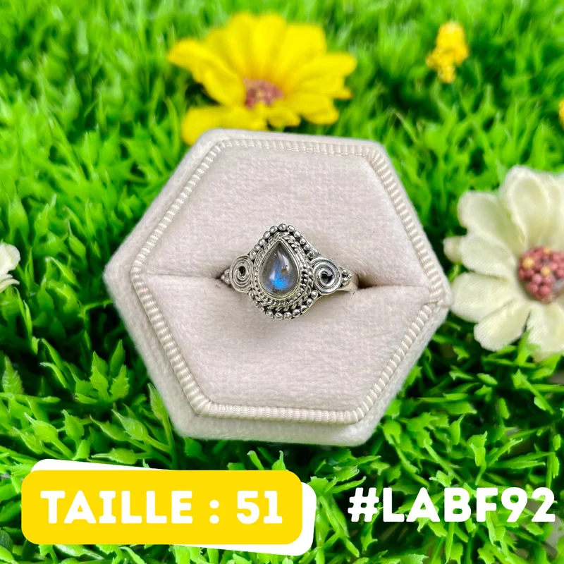 Bluefire Labradorit-Ring #LABF92