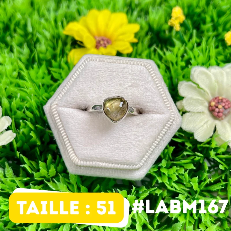 Silberner Labradorit-Multifire-Ring #LABM167