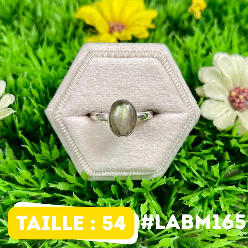 Silberner Labradorit-Multifire-Ring #LABM165