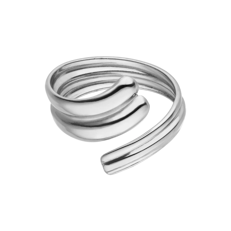 Popular Around Ring 14K Vergoldet