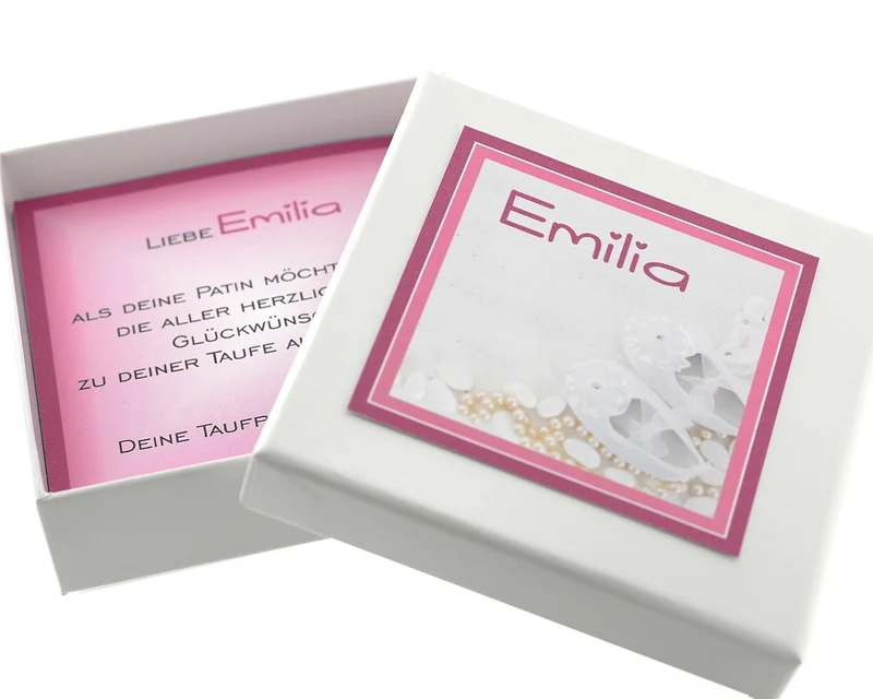 PERSONALISIERTE SCHMUCK SCHACHTEL, GESCHENK VERPACKUNG SCHMUCK