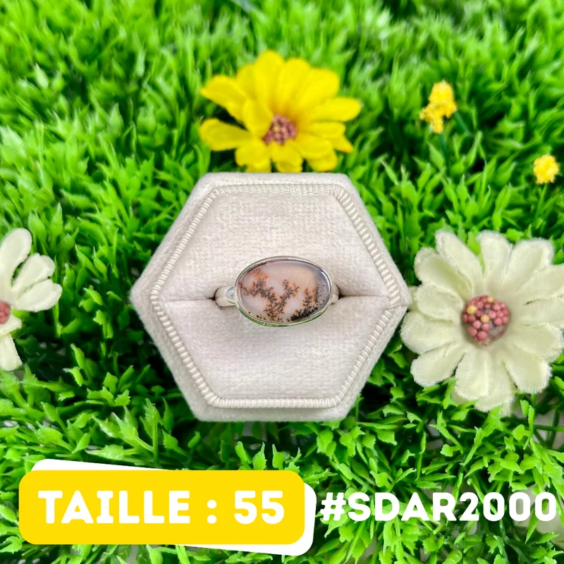 Dendritischer Achatring #SDAR2000