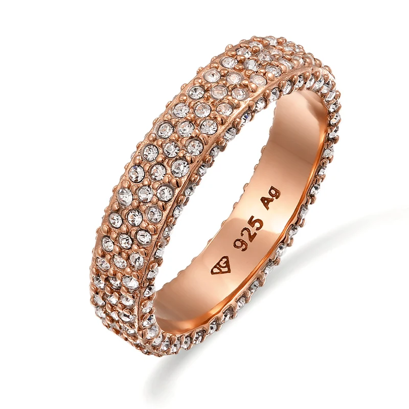Bandring Memoire | Mit Kristallen von Swarovski® (Weiß)