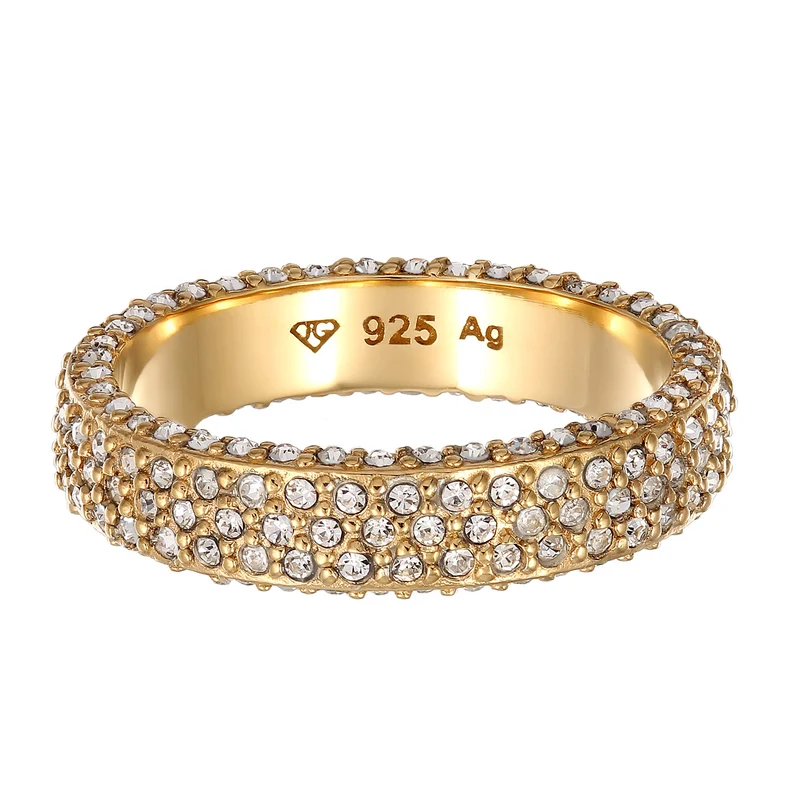 Bandring Memoire | Mit Kristallen von Swarovski® (Weiß)