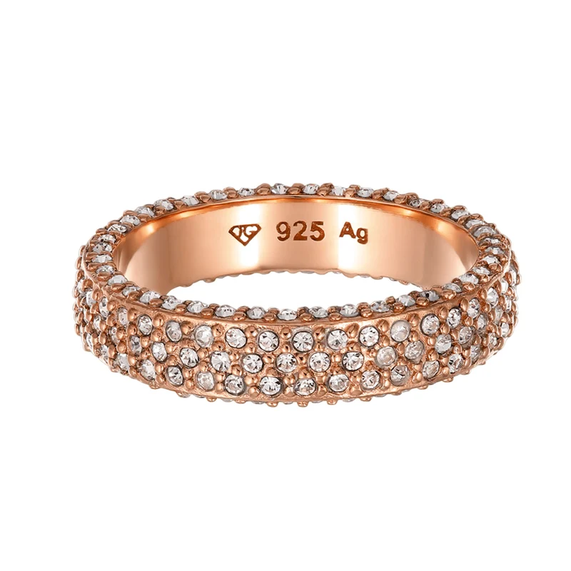 Bandring Memoire | Mit Kristallen von Swarovski® (Weiß)