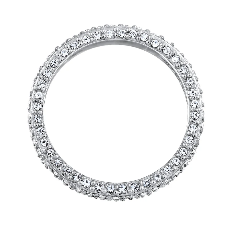 Bandring Memoire | Mit Kristallen von Swarovski® (Weiß)