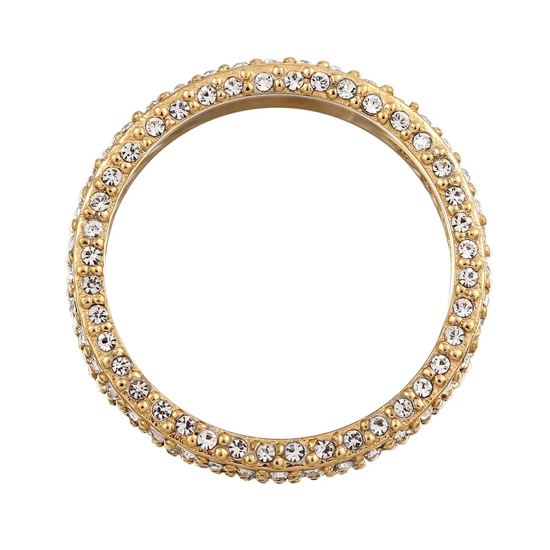 Bandring Memoire | Mit Kristallen von Swarovski® (Weiß)