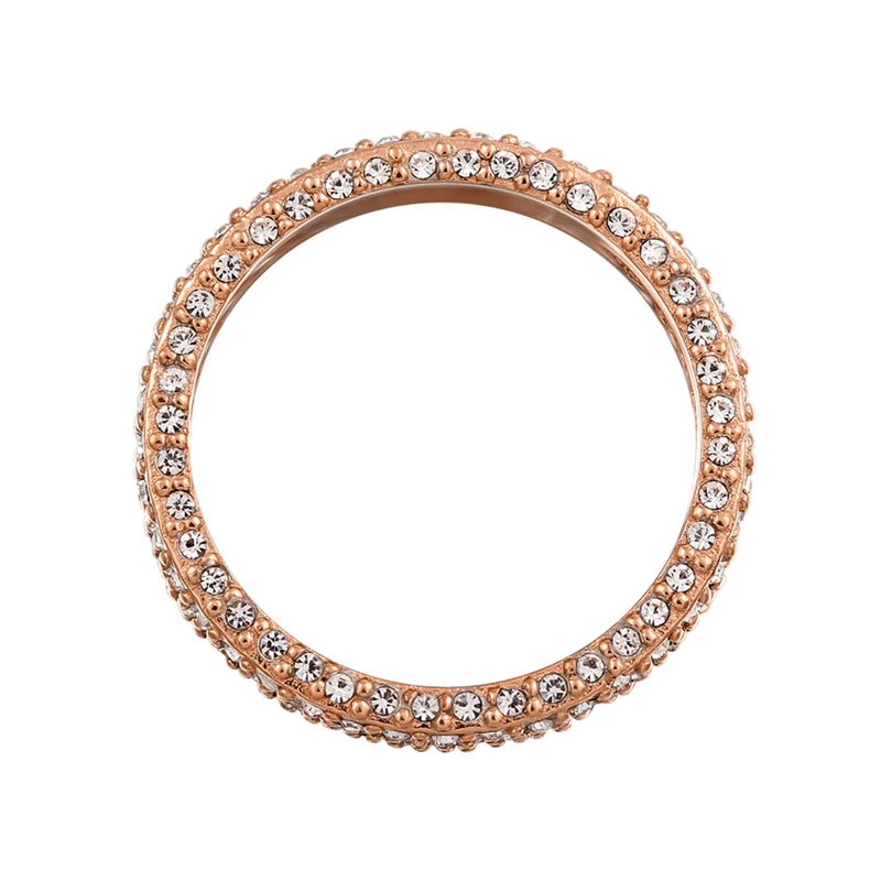 Bandring Memoire | Mit Kristallen von Swarovski® (Weiß)