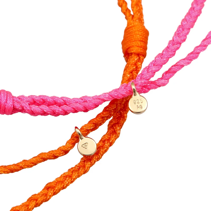 Armbandset Kugel | Nylon (Pink)