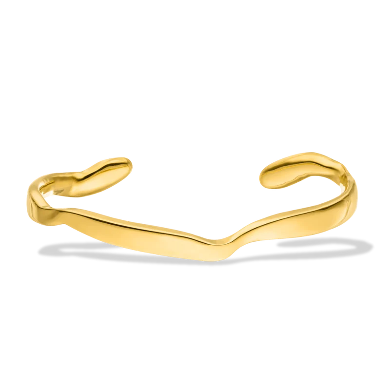 Popular Meltdown Armreif 14K Vergoldet
