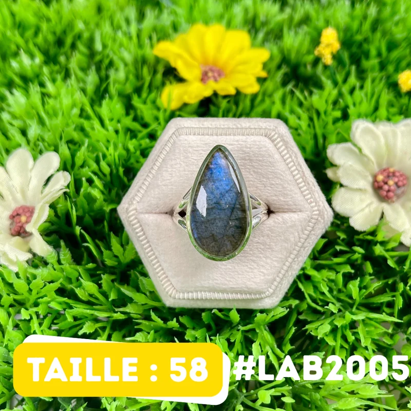 Bluefire Labradorit-Ring #LAB2005