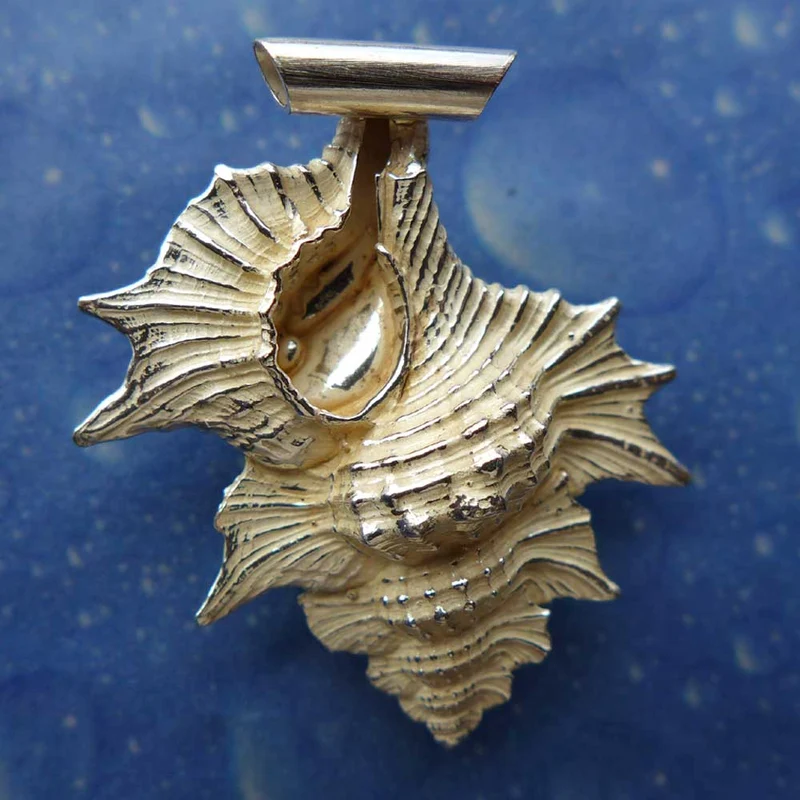 Inselschmuck Anhänger Silber Ahornblatt l