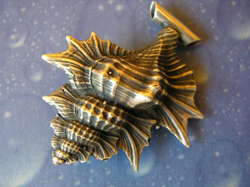 Inselschmuck Anhänger Silber Ahornblatt l