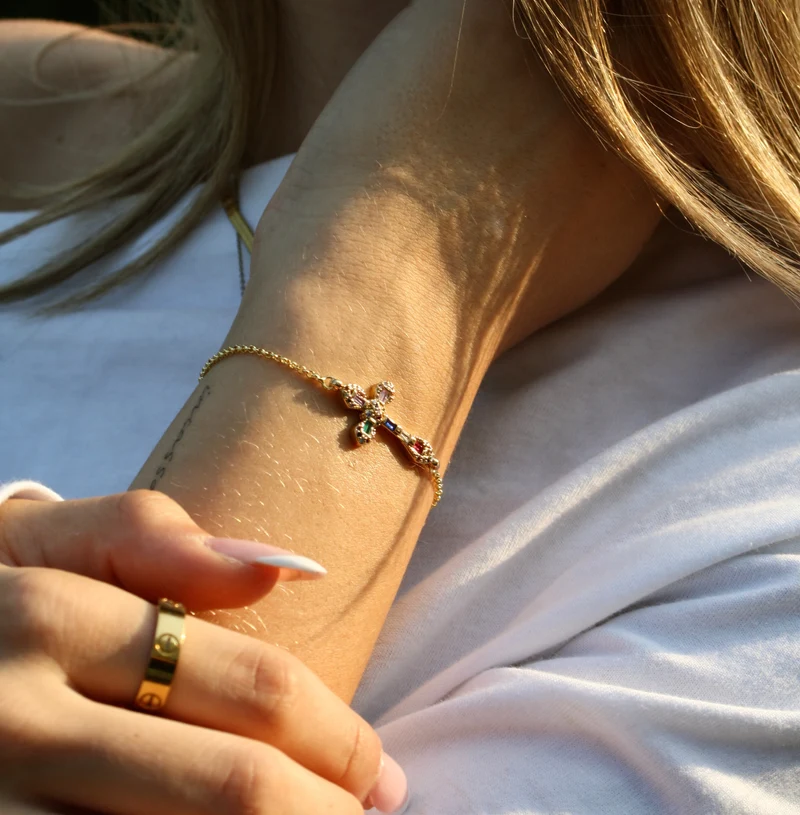 Cross Bracelet