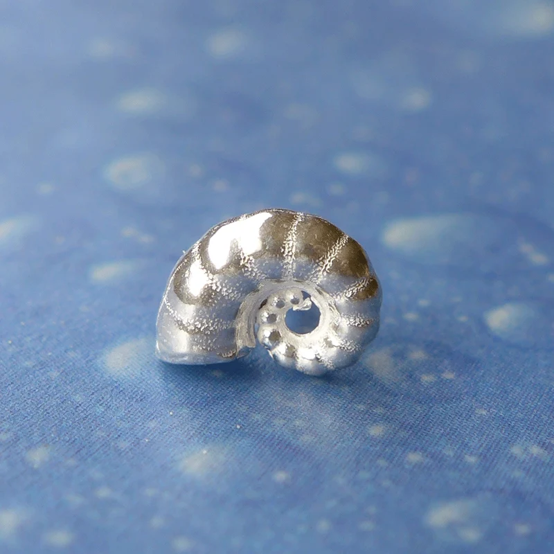 Taucher Schmuck Ohrstecker Posthorn Silber xxs