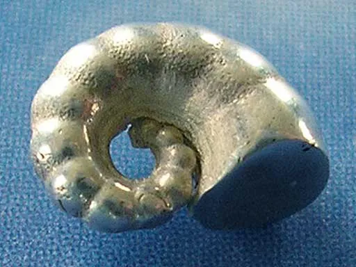 Taucher Schmuck Ohrstecker Posthorn Silber xxs
