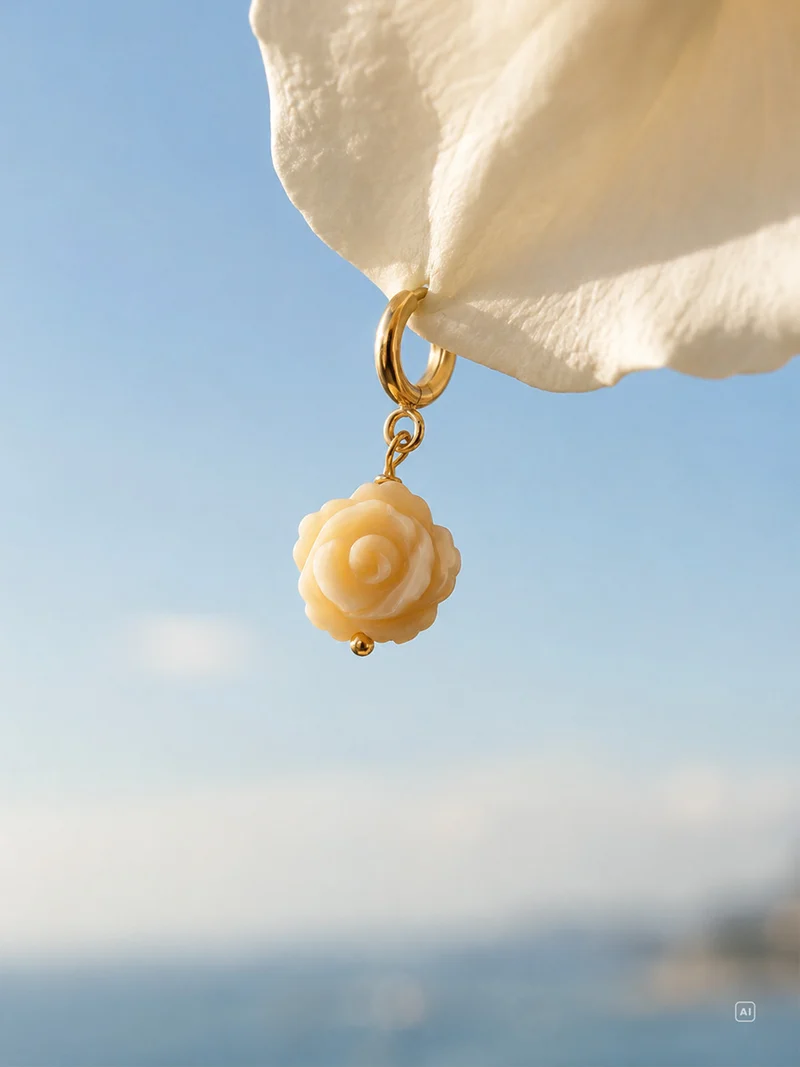 Moon Rose Ketten-Charm
