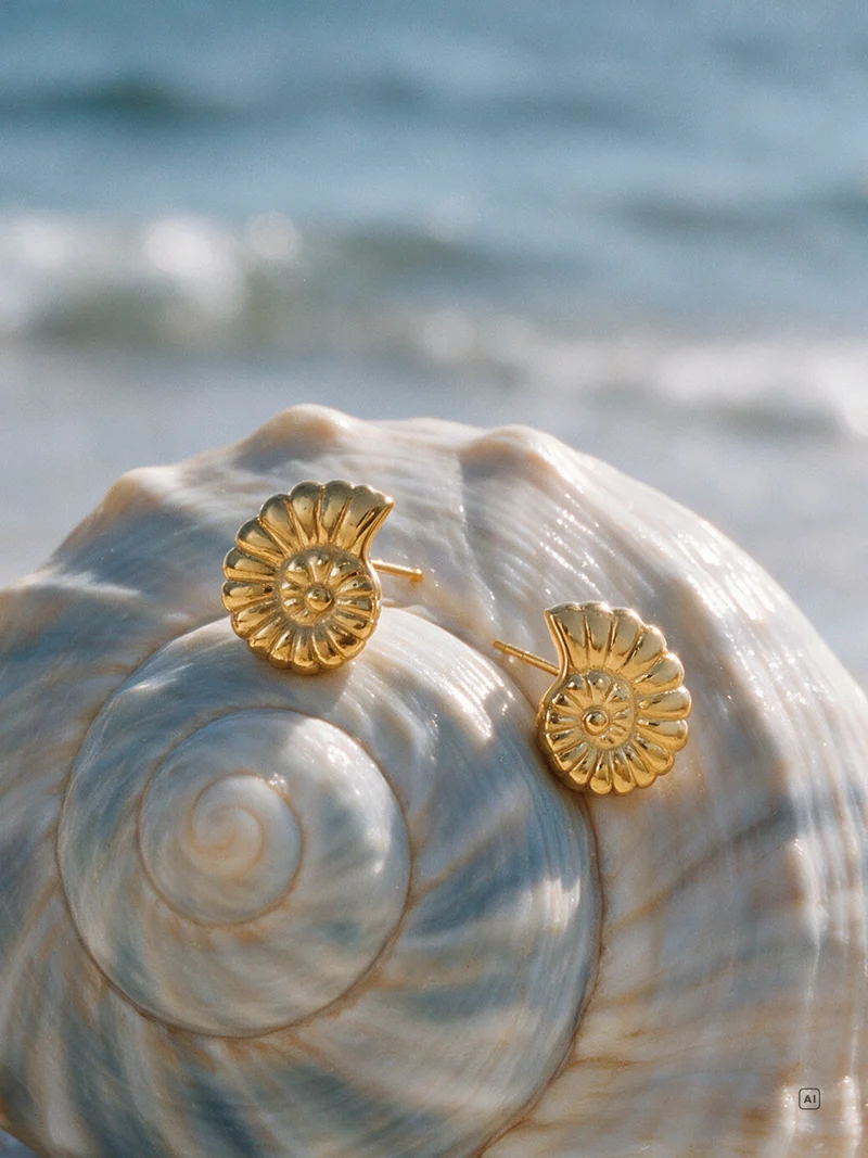 Seaside Spiral Ohrringe