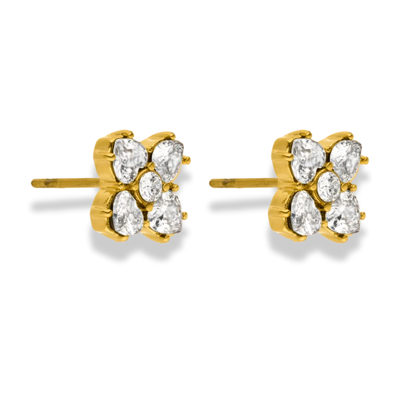 Heart Dreams Ohrstecker 14K Vergoldet