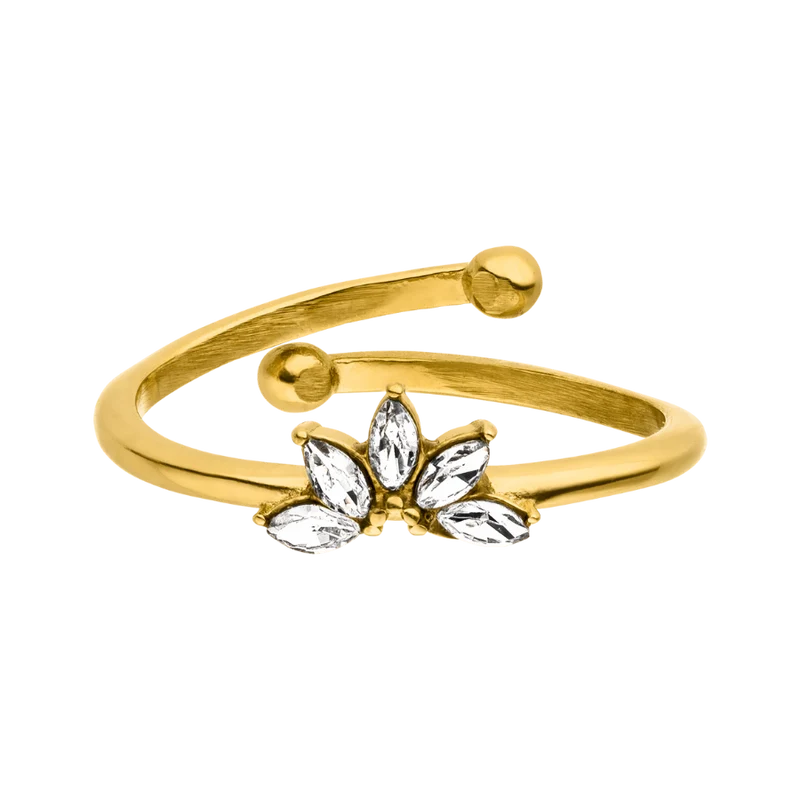 Lotus 2.0 Simple Ring 14K Vergoldet