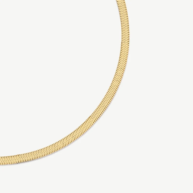 Gold Essentials Snake Chain Necklace