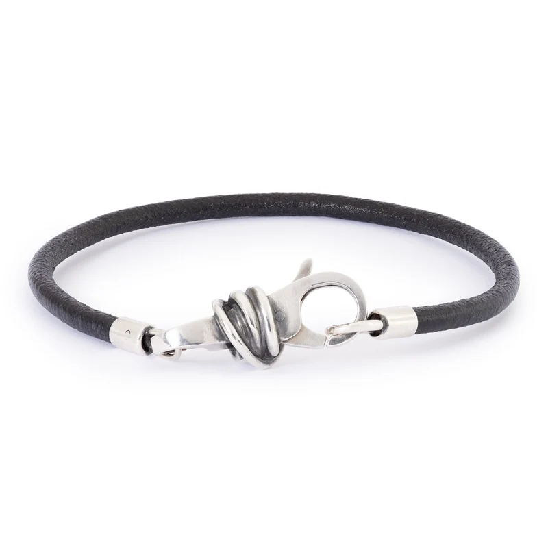 Glücksknoten Jubiläums Leder Armband