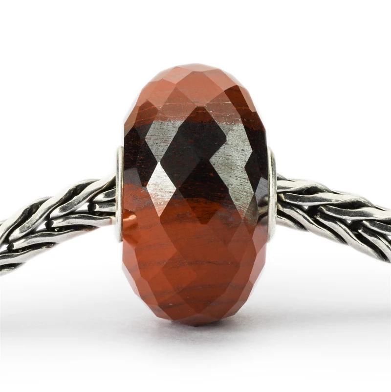 Roter Chalzedon mit Hämatit - Limitierter Black Friday Bead 2021
