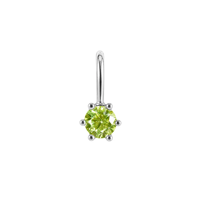 August Peridot Geburtsstein-Anhänger