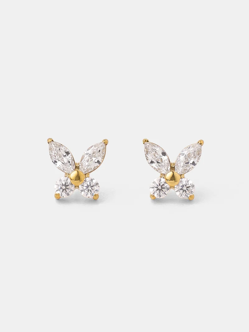 Gleaming Butterfly Ohrringe