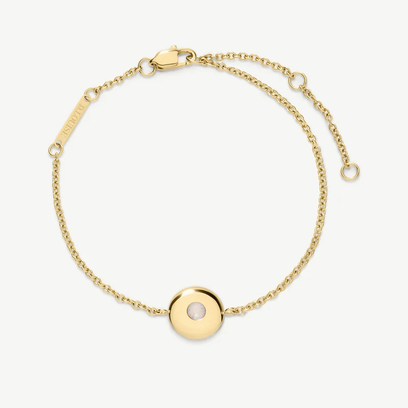 Gold June Birthstone Bracelet